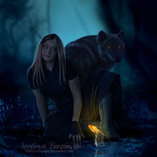 Схема вышивки «тьма»