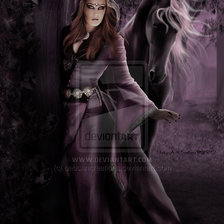 Схема вышивки «Темная лошадка»