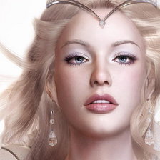 Схема вышивки «девушка»