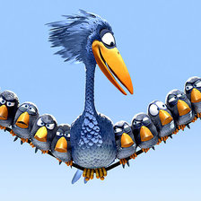 Схема вышивки «мультик»