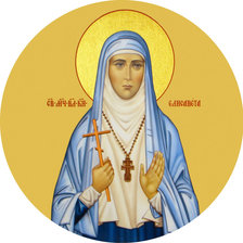 Схема вышивки «Святая Елизавета»