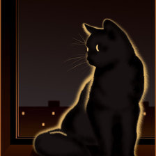 Схема вышивки «серия "кошки"»