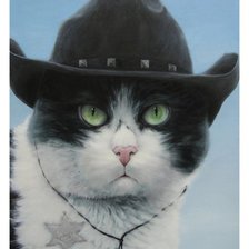 Схема вышивки «джентельмен»