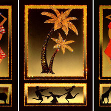 Схема вышивки «Африканские танцы 2»