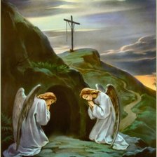 Схема вышивки «Ангелы у пещеры»