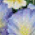 Предпросмотр схемы вышивки «анютины глазки» (№543977)