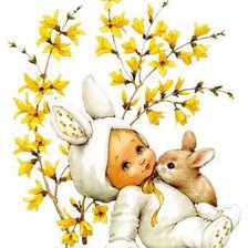 Схема вышивки «малыш»