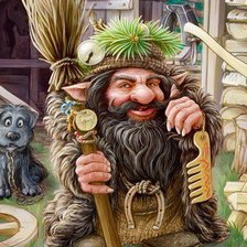 Схема вышивки «дворовой»