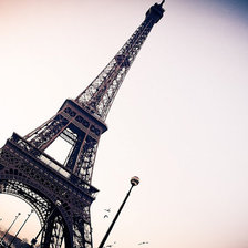 Схема вышивки «эйфелева башня»