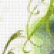Предпросмотр схемы вышивки «Зеленая птичка» (№544084)