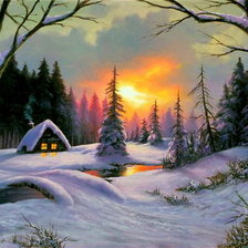 Схема вышивки «картина»