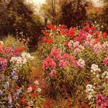 луис астон найт 14 цветник