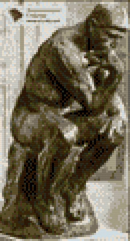 мыслитель - скульптура, роден - предпросмотр