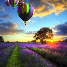 Схема вышивки «шары»