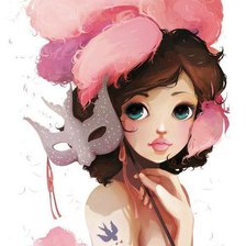 Схема вышивки «милашка»