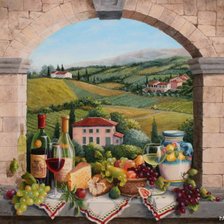 Схема вышивки «полдень»