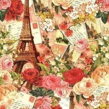 Схема вышивки «ПАРИЖ В ЦВЕТАХ»