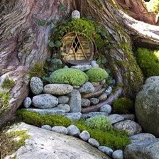 Схема вышивки «Домик в дереве»