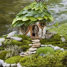 Схема вышивки «Домик эльфа»