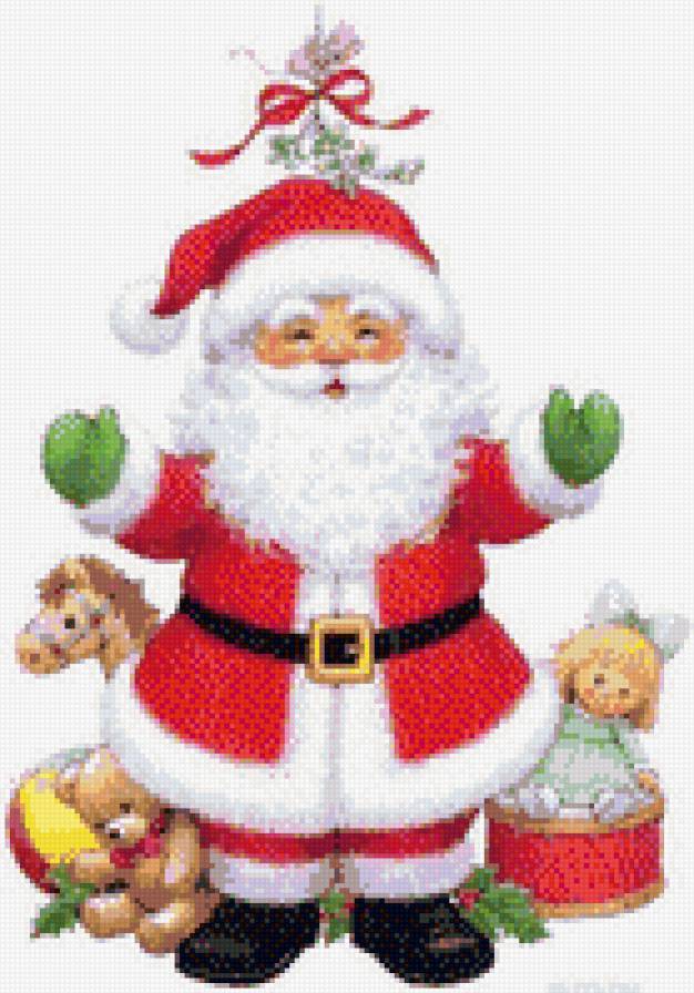 Рождество - санта, рождество - предпросмотр