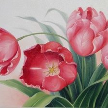 Схема вышивки «цветы»