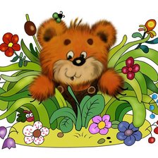 Схема вышивки «Для внучат»