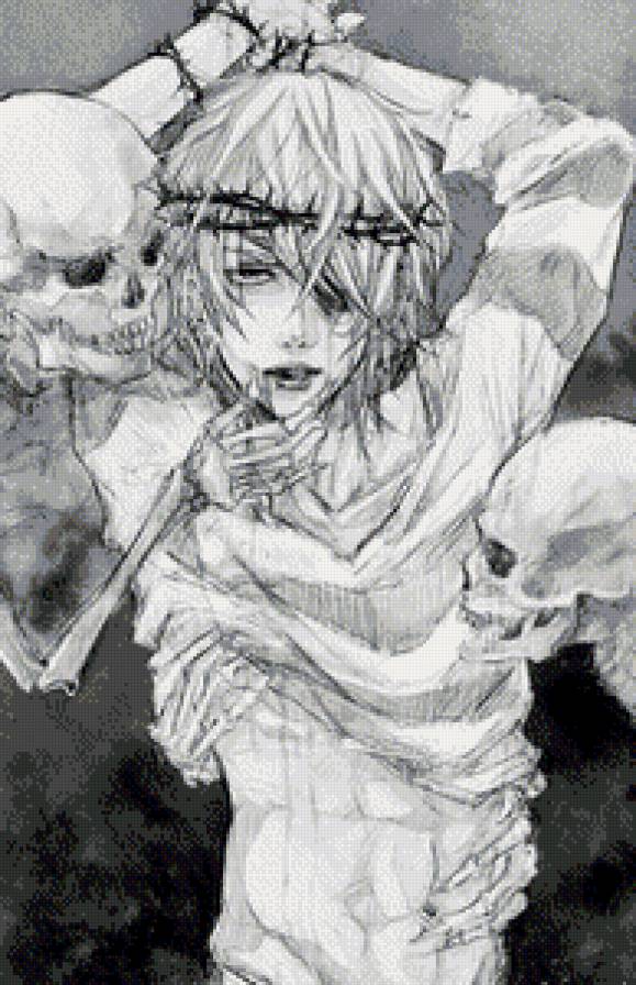 Моя смерть - яой, скелеты, смерть, мальчик - предпросмотр