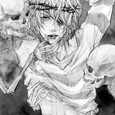 Схема вышивки «Моя смерть»