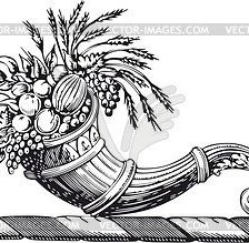 Схема вышивки «Рог изобилия»