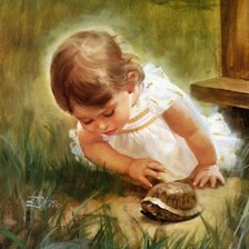 Схема вышивки «Мое счастливое детство»