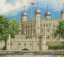 Схема вышивки «крепость»