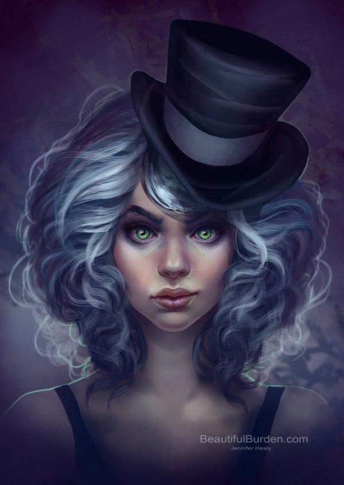 jennifer healy - фентези, живопись, рисунок - оригинал