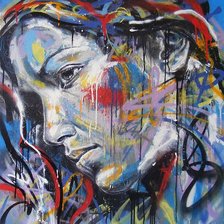 Схема вышивки «David Walker "Графити"»