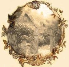 Схема вышивки «пейзаж»