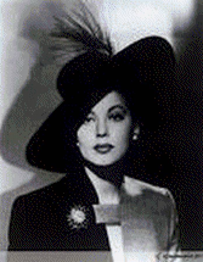 знаменитости - актриса, люди, монохром, черно белое - предпросмотр