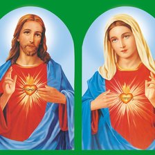 Схема вышивки «диптих»