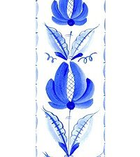 Схема вышивки «ГЖЕЛЬ»