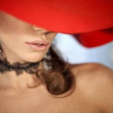 Схема вышивки «незнакомка»