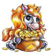 Схема вышивки «картинка 7 лошадка»