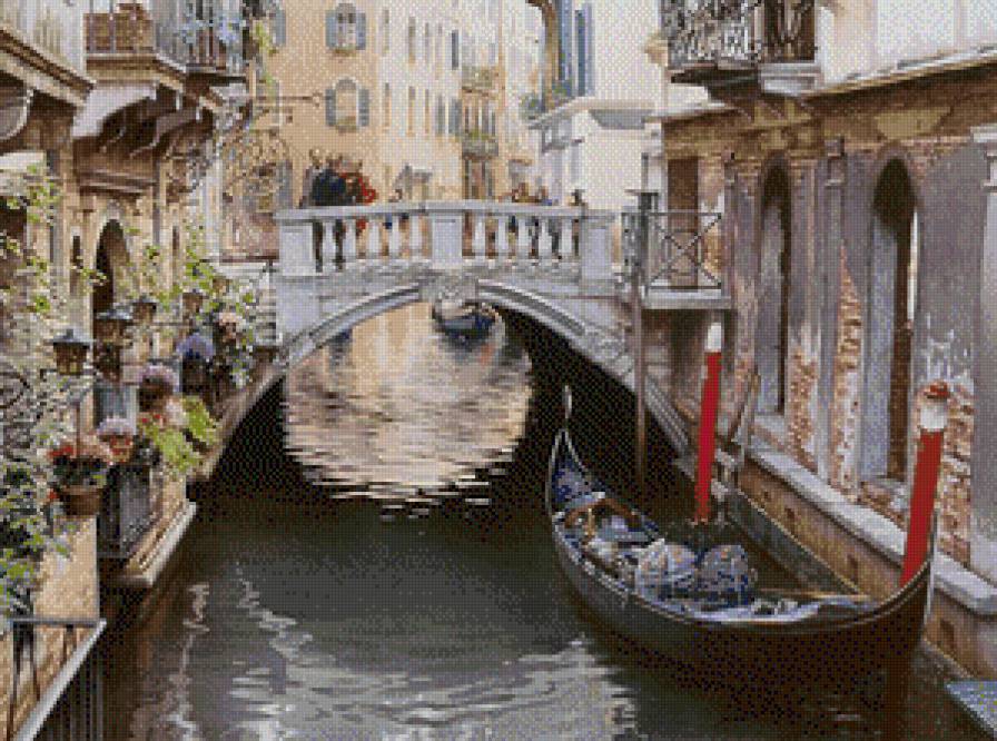 Мостик.Венеция. - предпросмотр