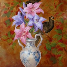 Схема вышивки «натюрморт»