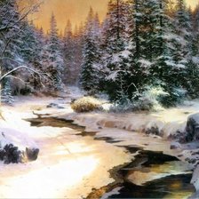 Схема вышивки «СКОРО ВЕСНА»