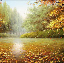 Схема вышивки «ОСЕНЬ»