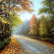 Схема вышивки «ОСЕНЬ»