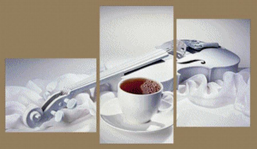 №546302 - триптих, кофе - предпросмотр