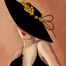 Схема вышивки «женский образ»