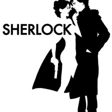Схема вышивки «Шерлок»