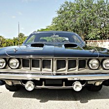 Схема вышивки «Машина»