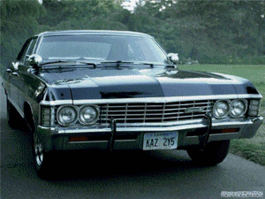 ШевралеИмпала 68 - сериал, машина - предпросмотр