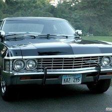 Схема вышивки «ШевралеИмпала 68»